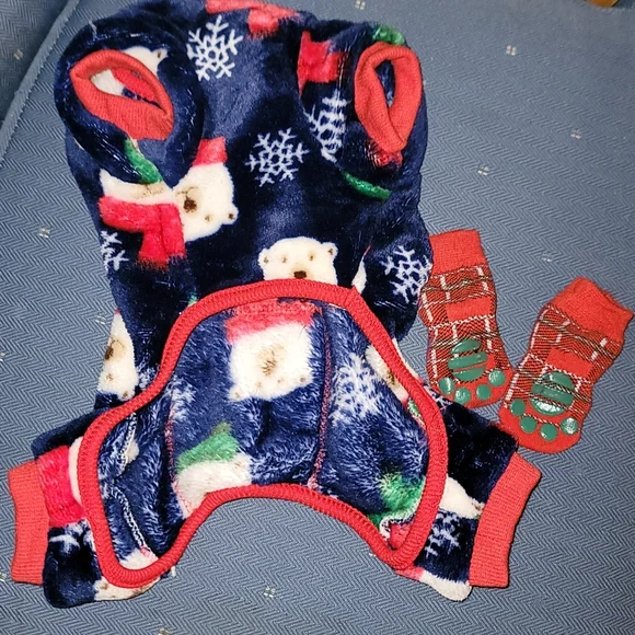 Xs puppy/dog pajamas - Picture 2 of 3